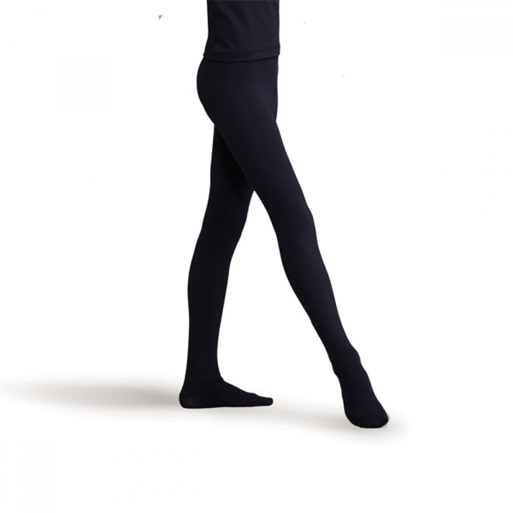 Boys Footed Tights Black