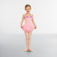 Load image into Gallery viewer, Flower Button Trim Tutu