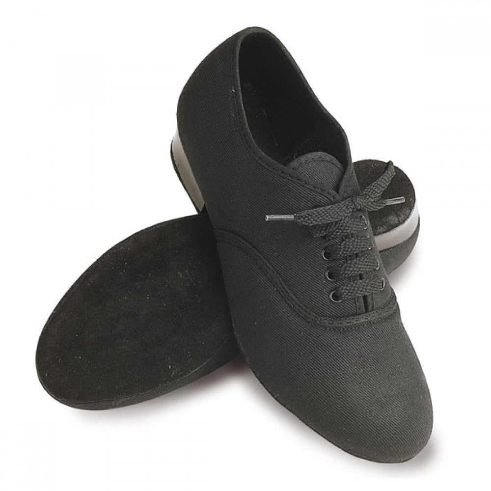 Canvas Low Heel Oxford Suede Sole Shoes