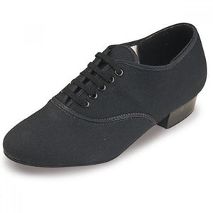 Canvas Low Heel Oxford Suede Sole Shoes