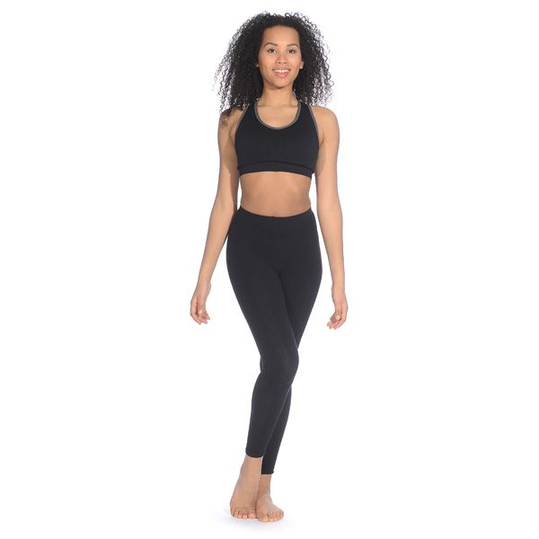 Roch Valley Black Footless Tights